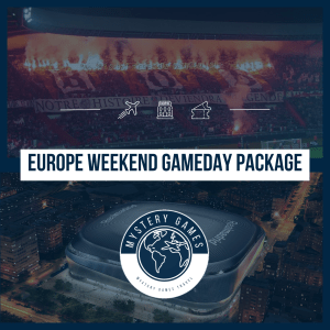 Samstag 25. April 2026 – Montag 27. April 2026 (Europe Weekend Gameday Package)
